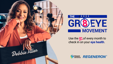 Award-Winning Actress, Dancer and Director Debbie Allen Joins Prevent Blindness and Regeneron to Raise Awareness of Serious R