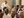Figure 2. The author escorting a nonpaying patient from the waiting area.