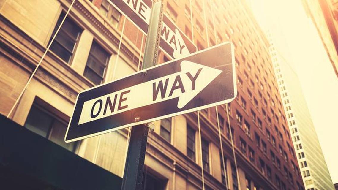 Technology is a One Way Road