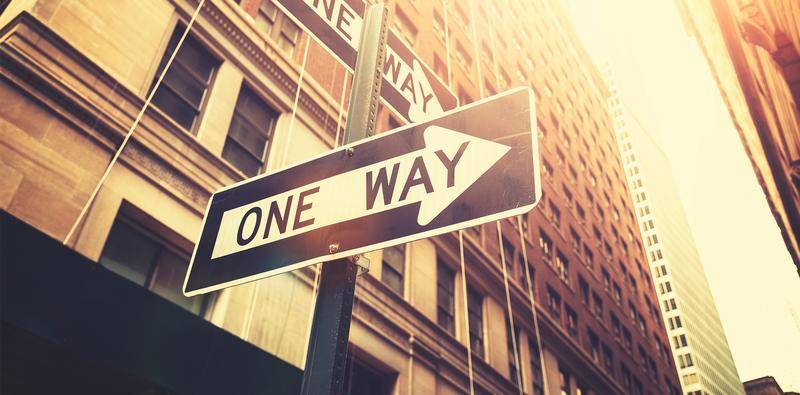 Technology is a One Way Road