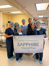 First Patient Implanted with Avisi's VisiPlate Glaucoma Treatment Device in the SAPPHIRE Trial image