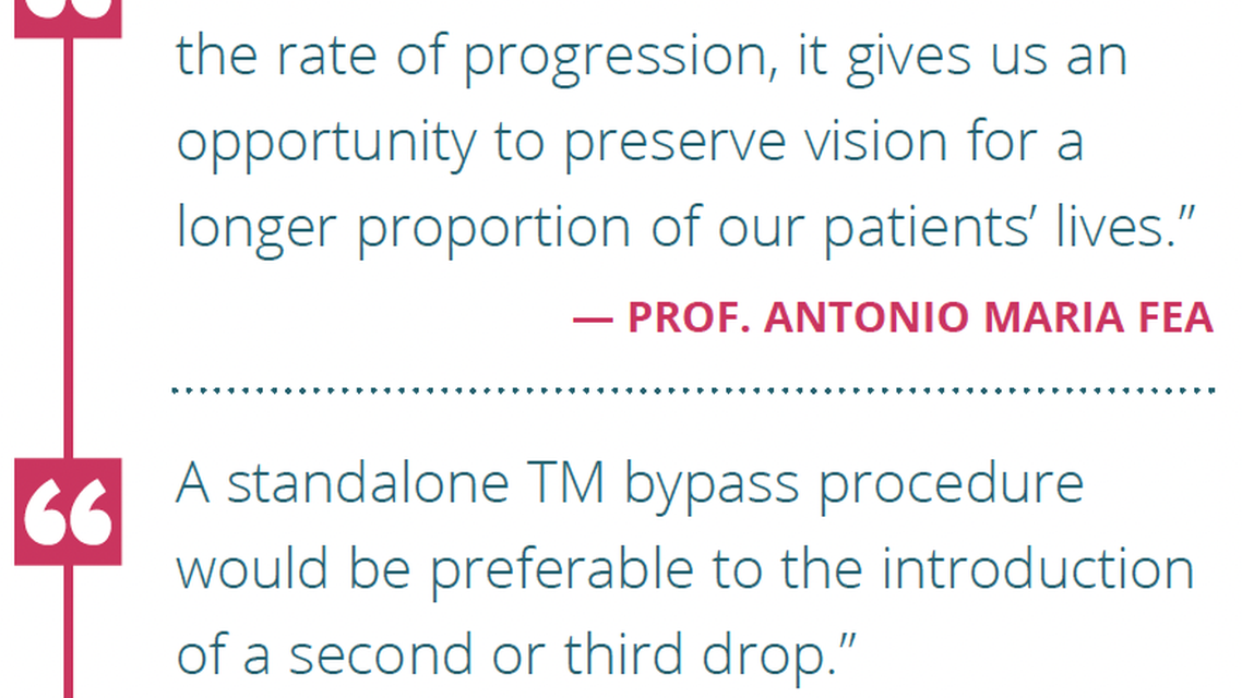 A Clinical Opinion on Standalone Trabecular Meshwork Bypass